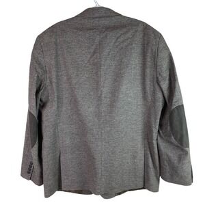 Madison Blazer Mens 48R Brown Check Cotton Modern Fit‎ Elbow Patches